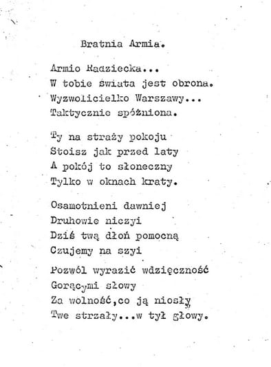 Ulotka na na rocznicę inwazji sowieckiej 17 września 1939 roku